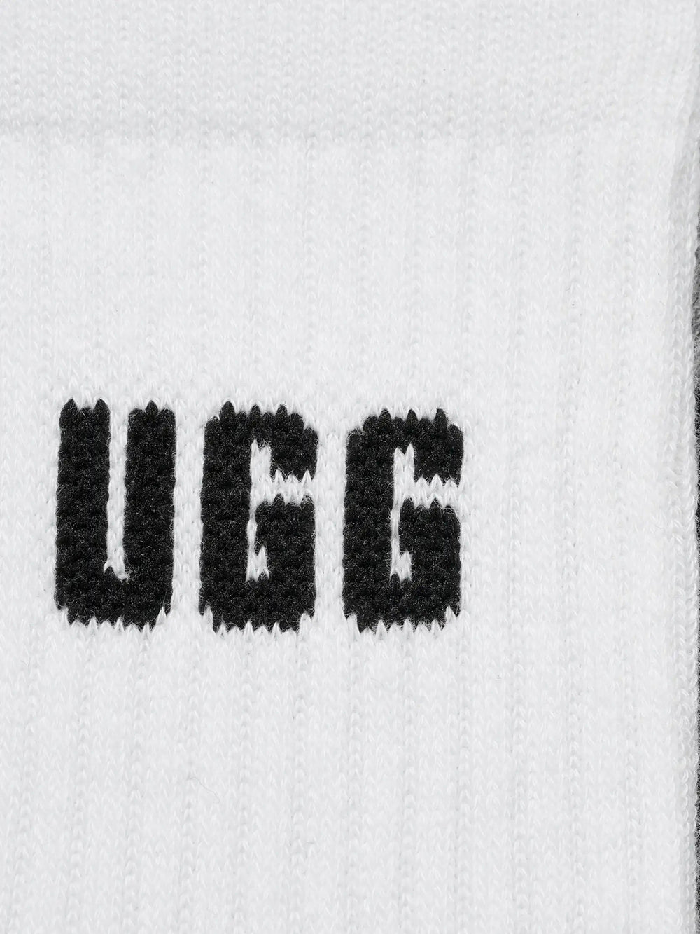 UGG Calzini Ugg Quinlin Logo Quarter 3 Pack Nero Bianco