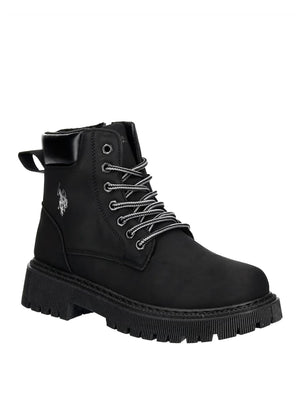 U.S.POLO CALZATURE STC Anfibio Ambra002 U.S. Polo Calzature Nero