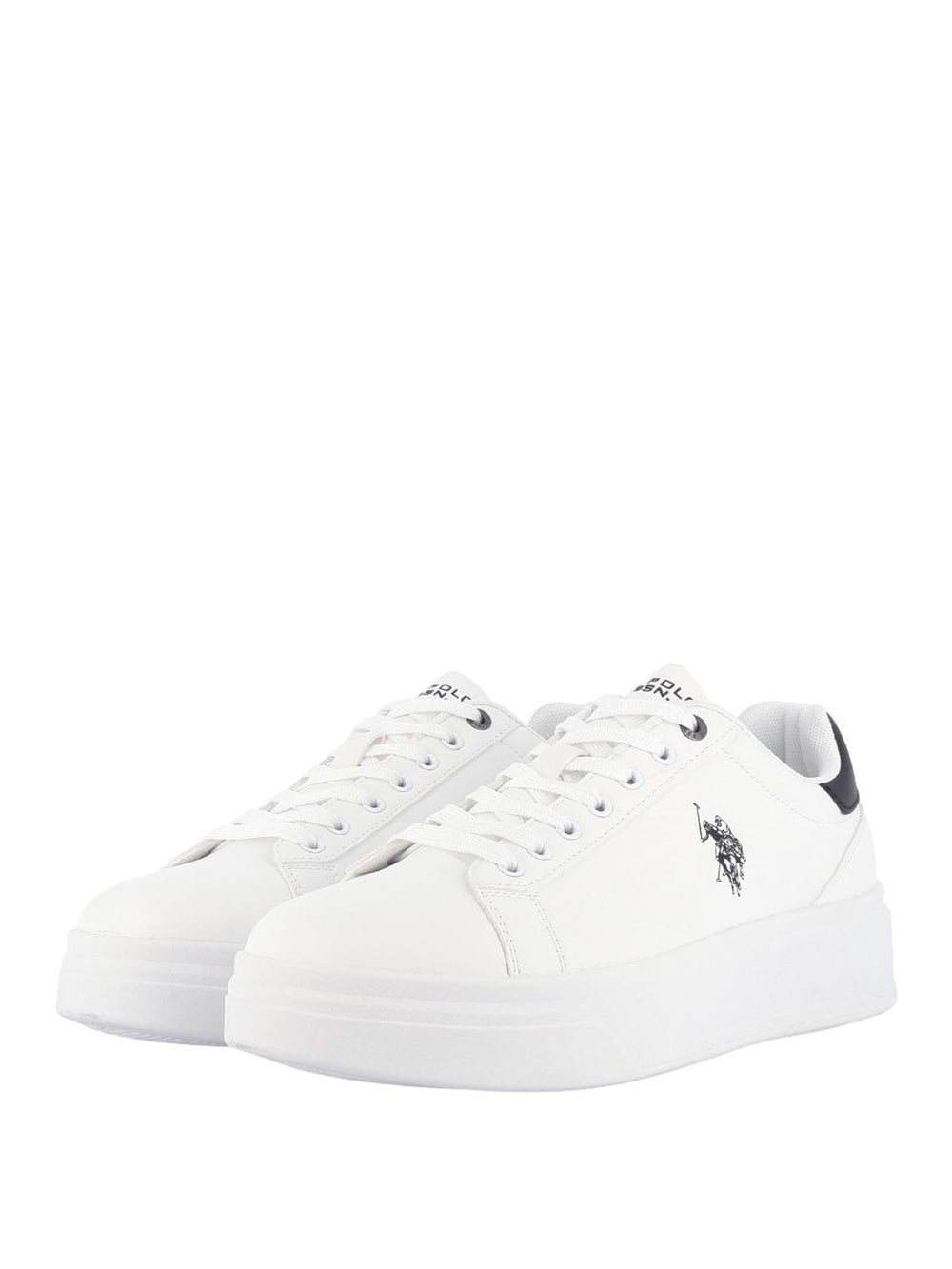 U.S.POLO CALZATURE STC Sneakers U.S. Polo Polor001 Bianco Nero