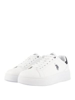 U.S.POLO CALZATURE STC Sneakers U.S. Polo Polor001 Bianco Nero