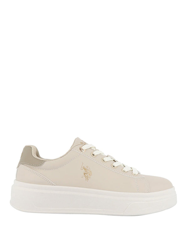 U.S.POLO CALZATURE STC Sneaker Cemented U.S. Polo Beige