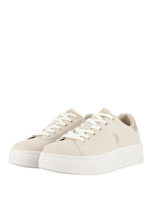 U.S.POLO CALZATURE STC Sneaker Cemented U.S. Polo Beige