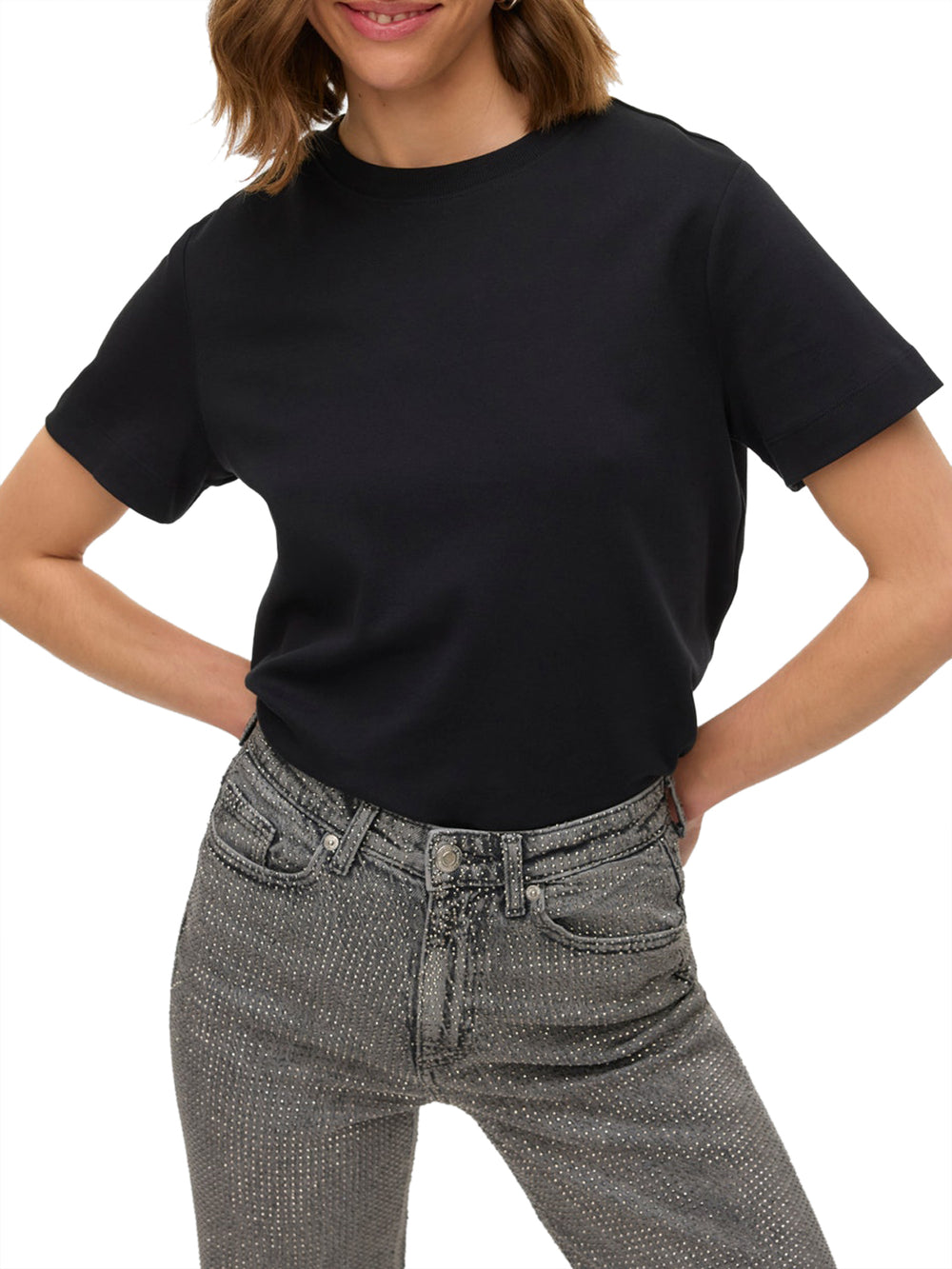VERO MODA AWARE T-Shirt Vero Moda Awnaima Nero