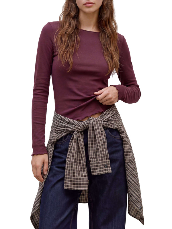 VERO MODA AWARE Maglia Awglesha Vero Moda - Bordeaux