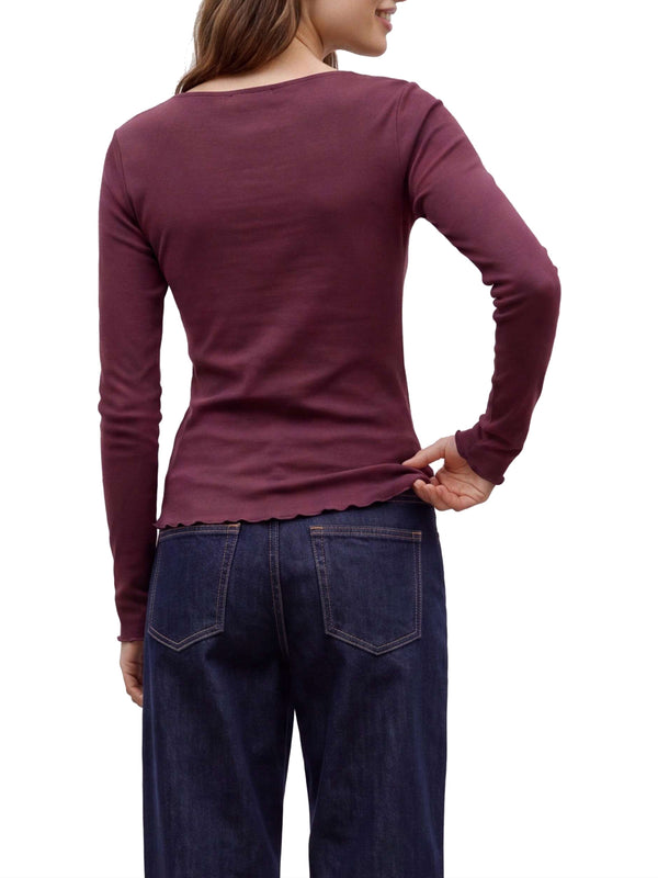 VERO MODA AWARE Maglia Awglesha Vero Moda - Bordeaux