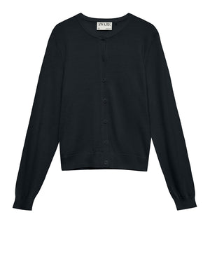 VERO MODA AWARE Cardigan Vero Moda Tinta Unita Nero