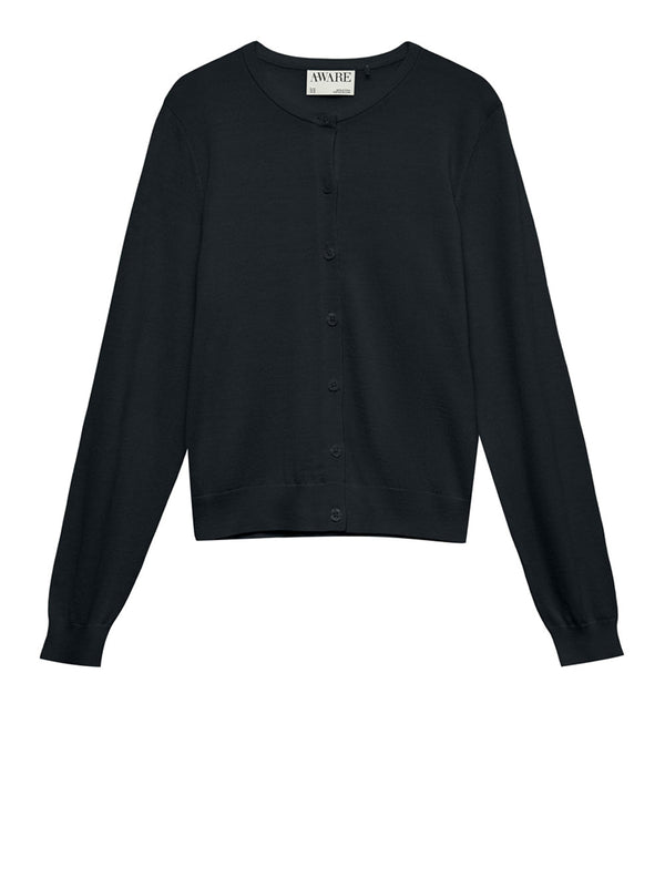 VERO MODA AWARE Cardigan Vero Moda Tinta Unita Nero