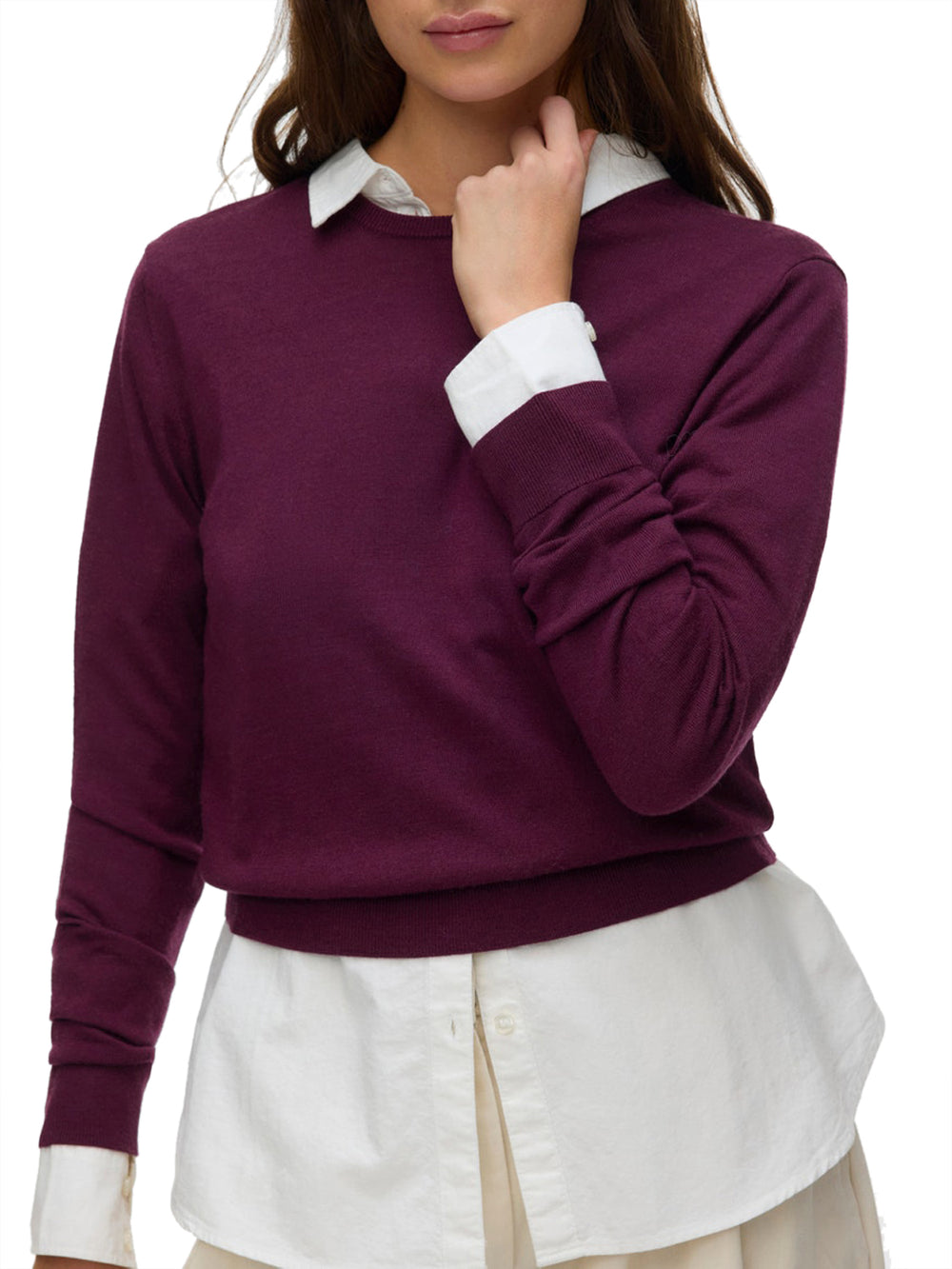 VERO MODA AWARE Maglione Vero Moda Awcara Purple