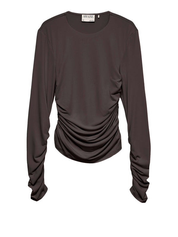 VERO MODA DROP5 Maglia Vero Moda Awmadelynn - Marrone