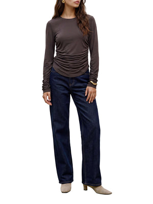 VERO MODA DROP5 Maglia Vero Moda Awmadelynn - Marrone