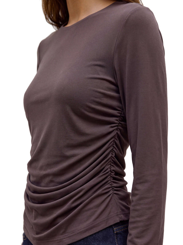 VERO MODA DROP5 Maglia Vero Moda Awmadelynn - Marrone