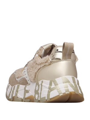 VOILE' BLANCHE Sneakers Voile Blanche Club105 Marrone