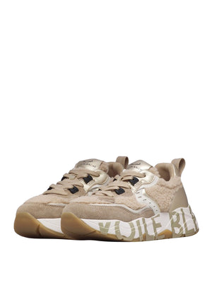 VOILE' BLANCHE Sneakers Voile Blanche Club105 Marrone