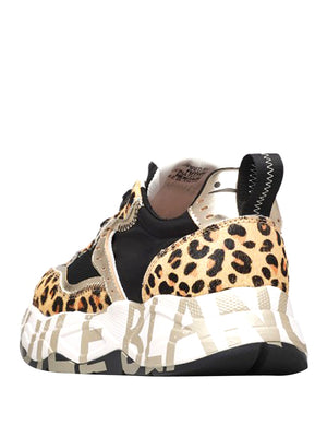 VOILE' BLANCHE Sneakers Voile Blanche Club105 Nero Marrone