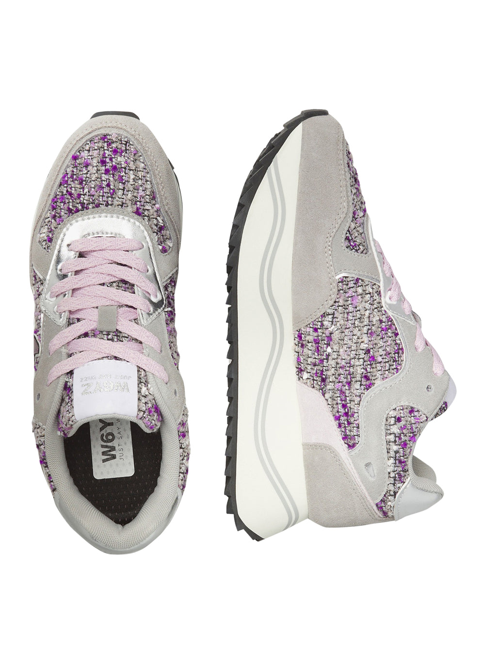 W6YZ Sneakers Deva W6yz - Grigio/Lilla