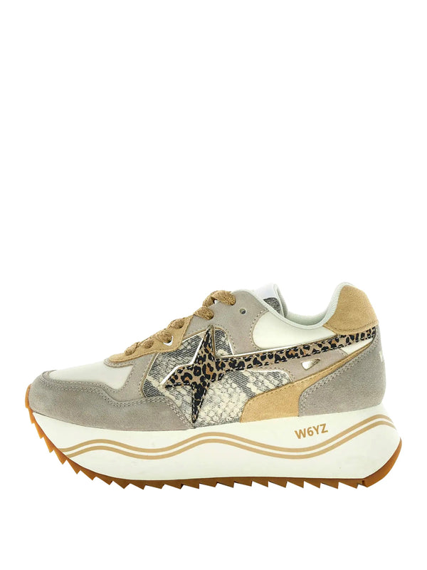 W6YZ Sneakers W6yz Deva-W Beige