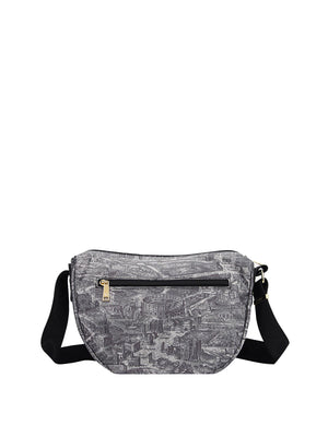 Why Not Borsa Hobo Small Donna Why Not - Grigio