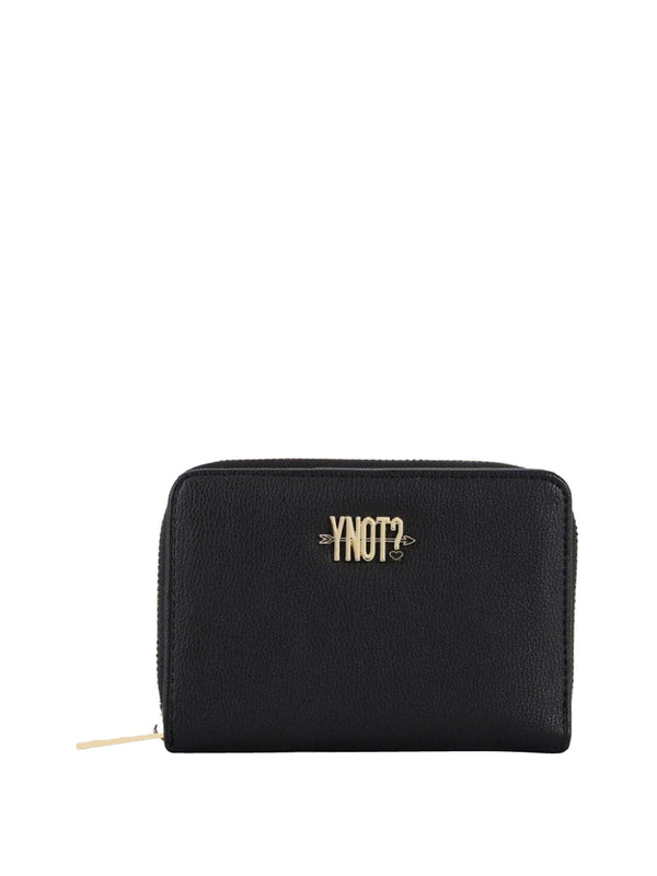WHYNOT STC Portafoglio Whynot Logo Frontale Nero
