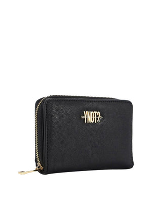 WHYNOT STC Portafoglio Whynot Logo Frontale Nero