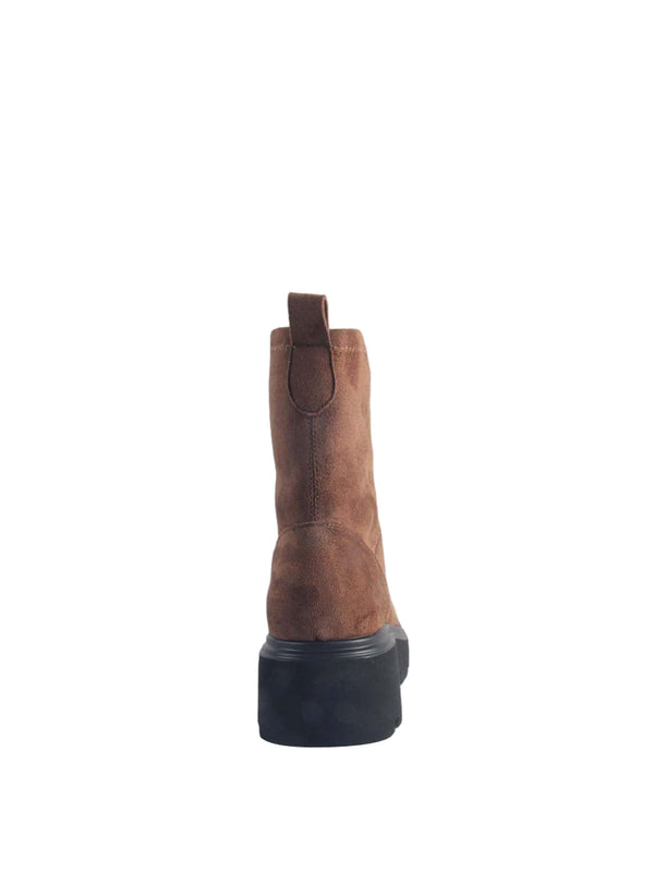 Why Not Stivali Helena Low Whynot - Khaki Suede