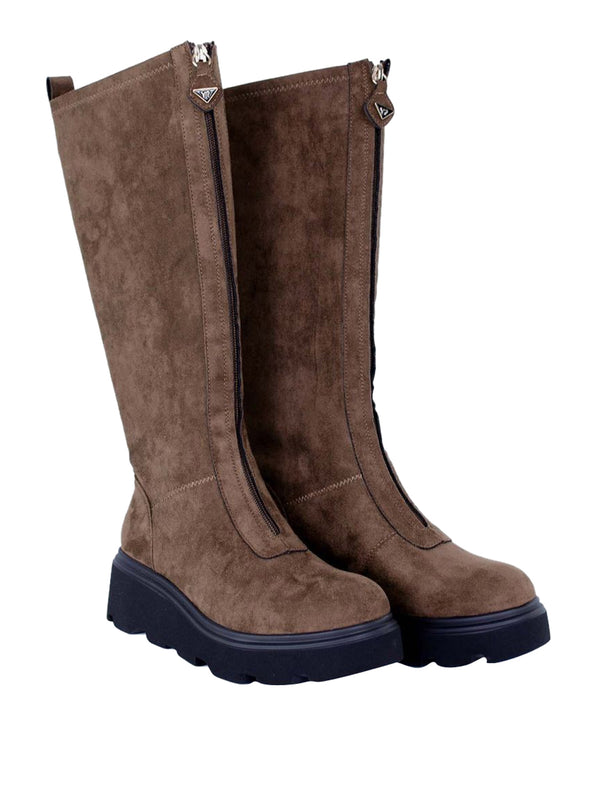 Why Not Stivali Helena Whynot - Khaki Suede
