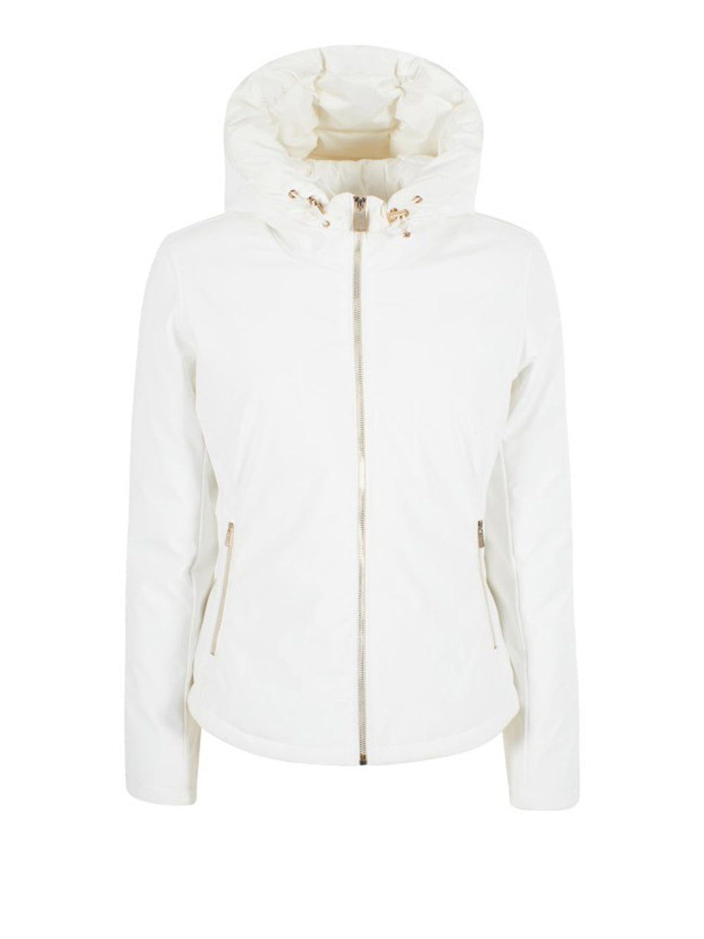 YES ZEE Giubbino Donna Sciancrato In Softshell Yes Zee - Avorio