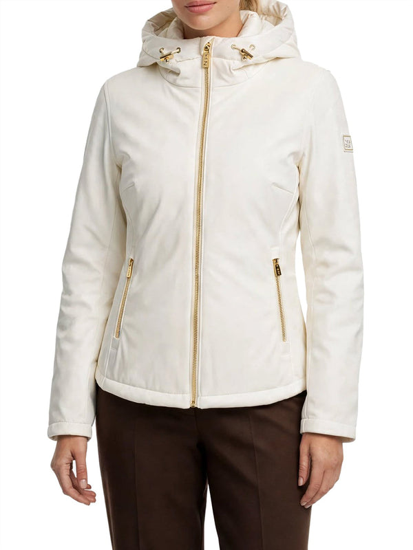 YES ZEE Giubbino Donna Sciancrato In Softshell Yes Zee - Avorio