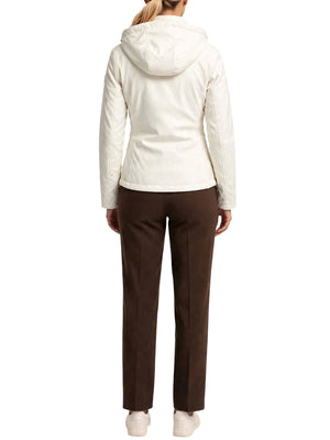 YES ZEE Giubbino Donna Sciancrato In Softshell Yes Zee - Avorio