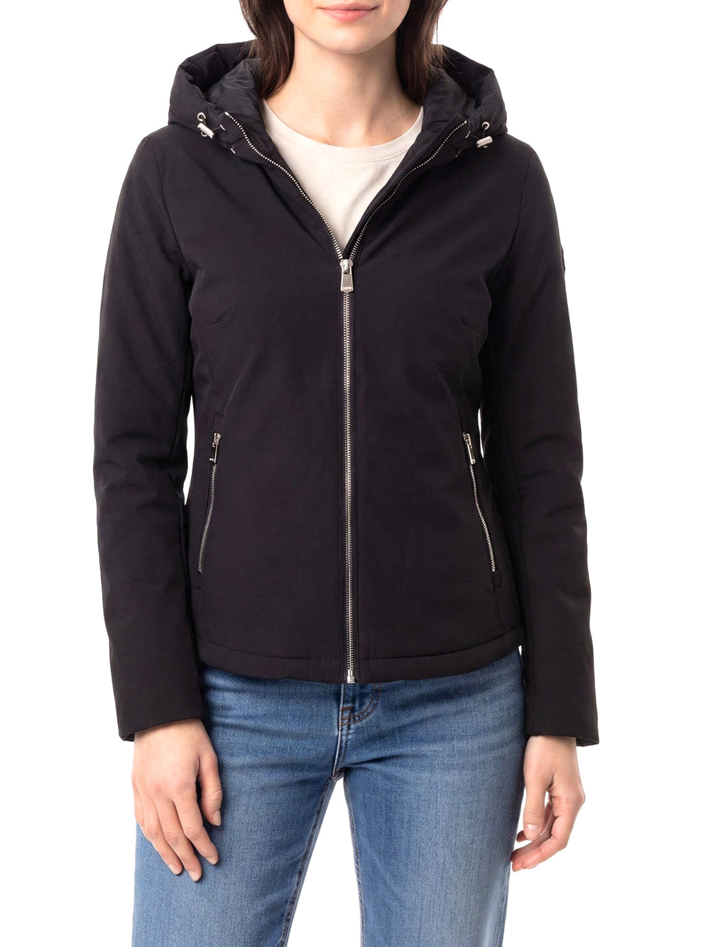 Yes Zee Giubbino Donna Sciancrato In Softshell yes Zee - Nero