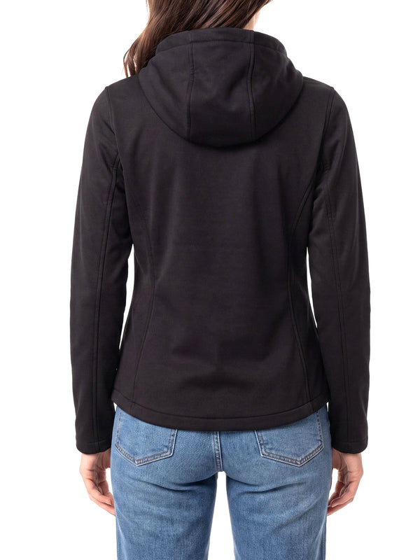 YES ZEE Giubbino Donna Sciancrato In Softshell yes Zee - Nero