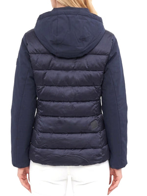 YES ZEE Giubbino Donna Trapuntato Con Finto Gilet Stac. Yes Zee - Blu