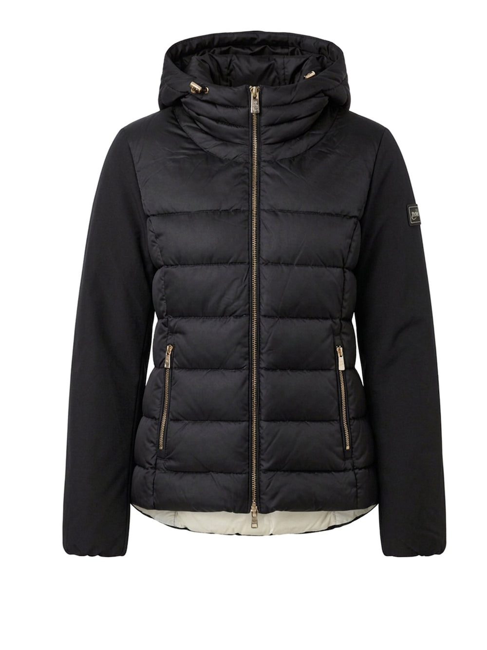 YES ZEE Giubbino Donna Trapuntato Con Finto Gilet Stac. Yes Zee - Nero