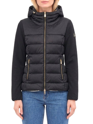 YES ZEE Giubbino Donna Trapuntato Con Finto Gilet Stac. Yes Zee - Nero