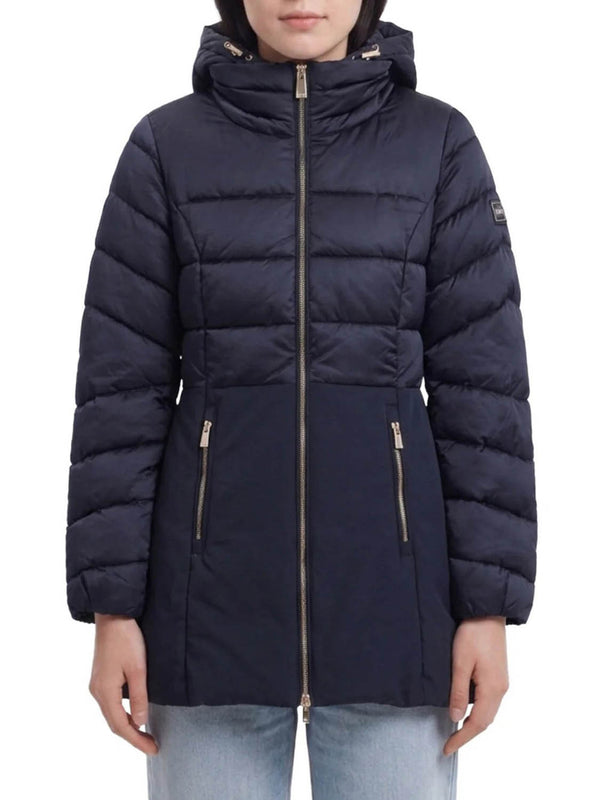 YES ZEE Cappotto Donna Trapuntato Con Finto Gilet Stac.Yes Zee - Blu