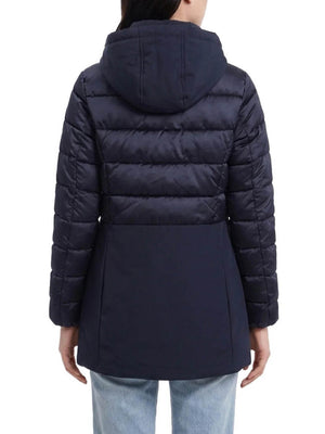 YES ZEE Cappotto Donna Trapuntato Con Finto Gilet Stac.Yes Zee - Blu
