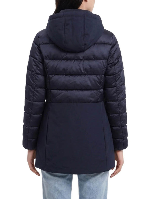 YES ZEE Cappotto Donna Trapuntato Con Finto Gilet Stac.Yes Zee - Blu