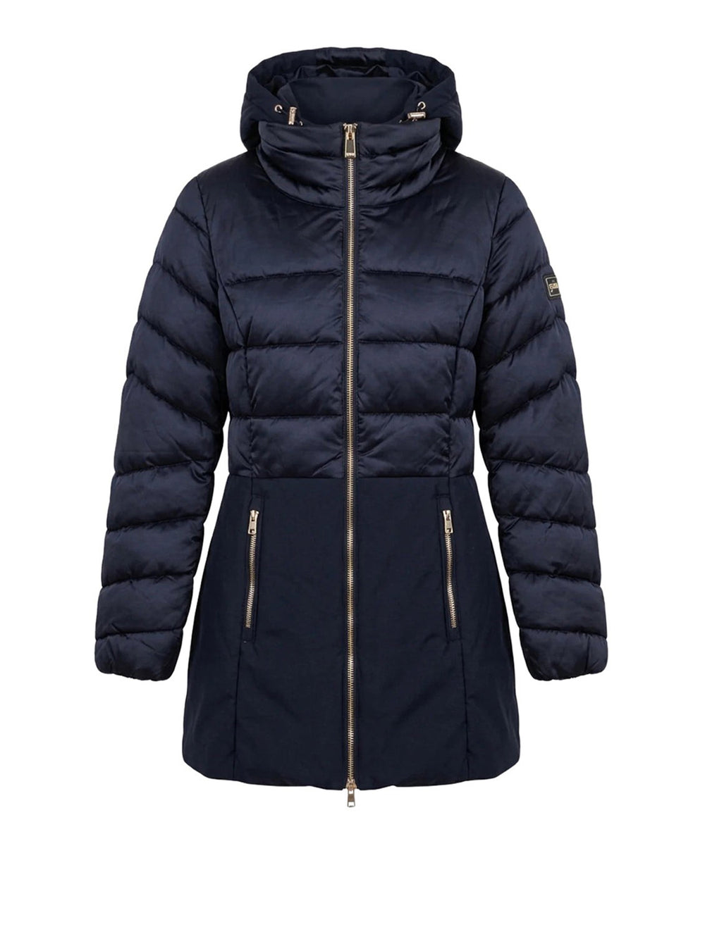 Yes Zee Cappotto Donna Trapuntato Con Finto Gilet Stac.Yes Zee - Blu