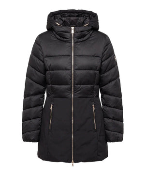 YES ZEE Cappotto Donna Trapuntato Con Finto Gilet Stac.Yes Zee - Nero