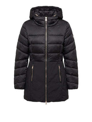 YES ZEE Cappotto Donna Trapuntato Con Finto Gilet Stac.Yes Zee - Nero