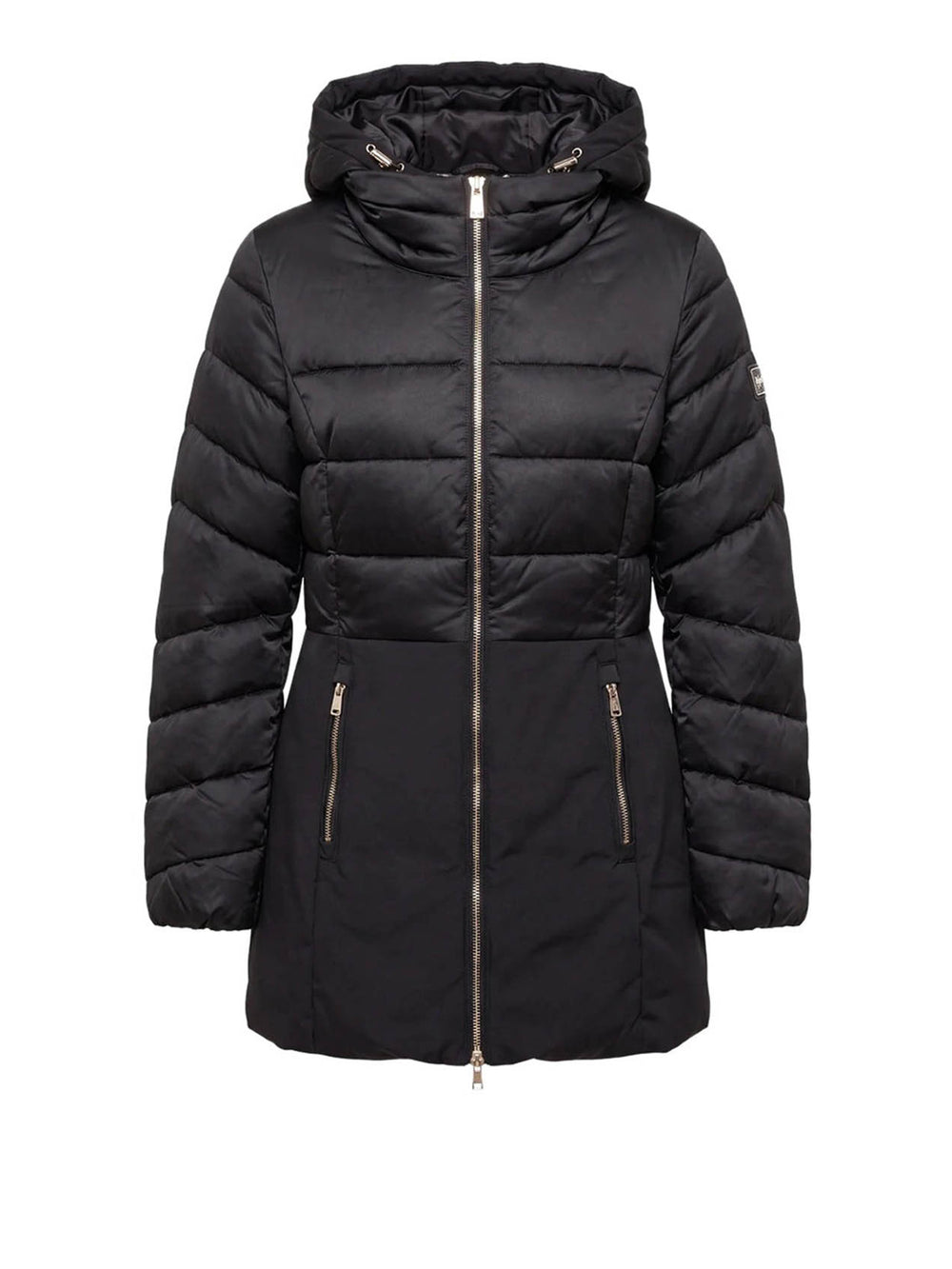 Yes Zee Cappotto Donna Trapuntato Con Finto Gilet Stac.Yes Zee - Nero