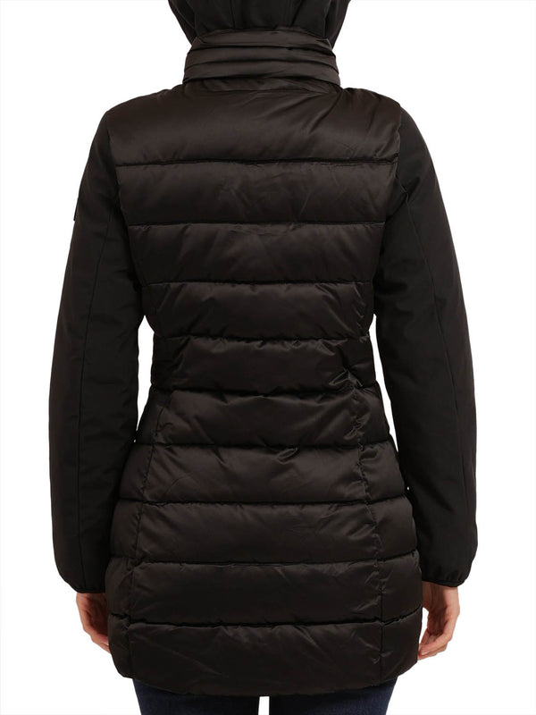 YES ZEE Cappotto Donna Trapuntato Con Finto Gilet Yes Zee - nero