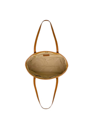 Alviero Martini Borsa Shopper Donna Media Geo Classic Naturale