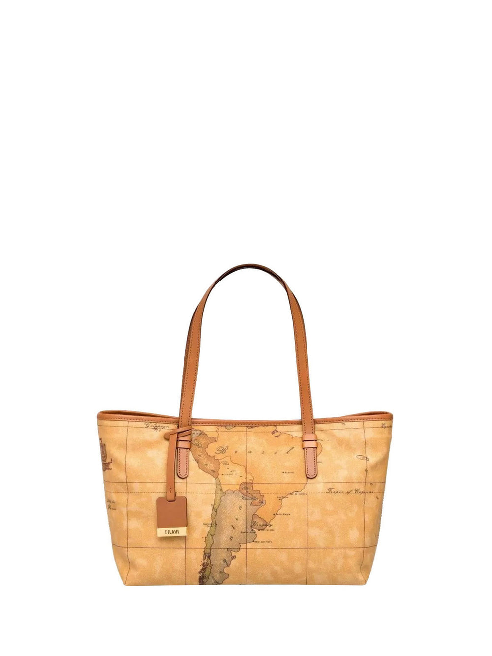 Alviero Martini Borsa Shopper Donna Media Geo Classic Naturale