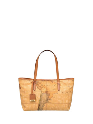Alviero Martini Borsa Shopper Donna Media Geo Classic Naturale