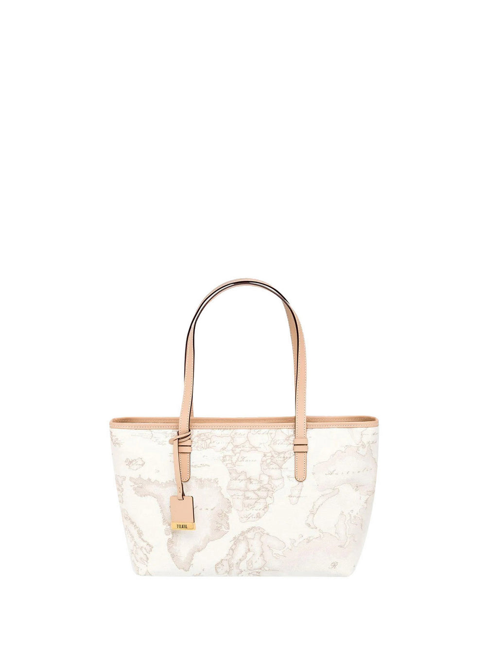 Alviero Martini Borsa Shopper Media Donna Geo Bianco