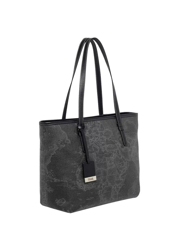 Alviero Martini Borsa Shopper Media Geo Classic Nero