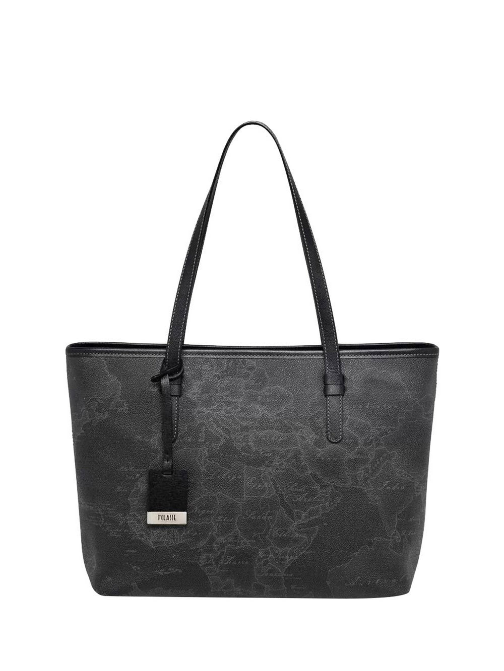 Alviero Martini Borsa Shopper Media Geo Classic Nero