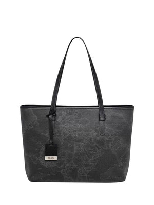 Alviero Martini Borsa Shopper Media Geo Classic Nero