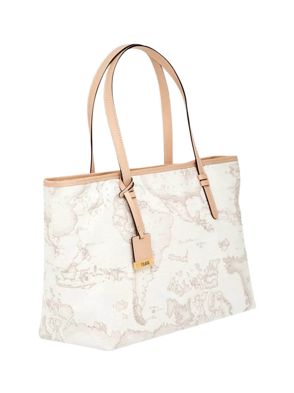 Alviero Martini Borsa Shopper Geo White Grande Bianco