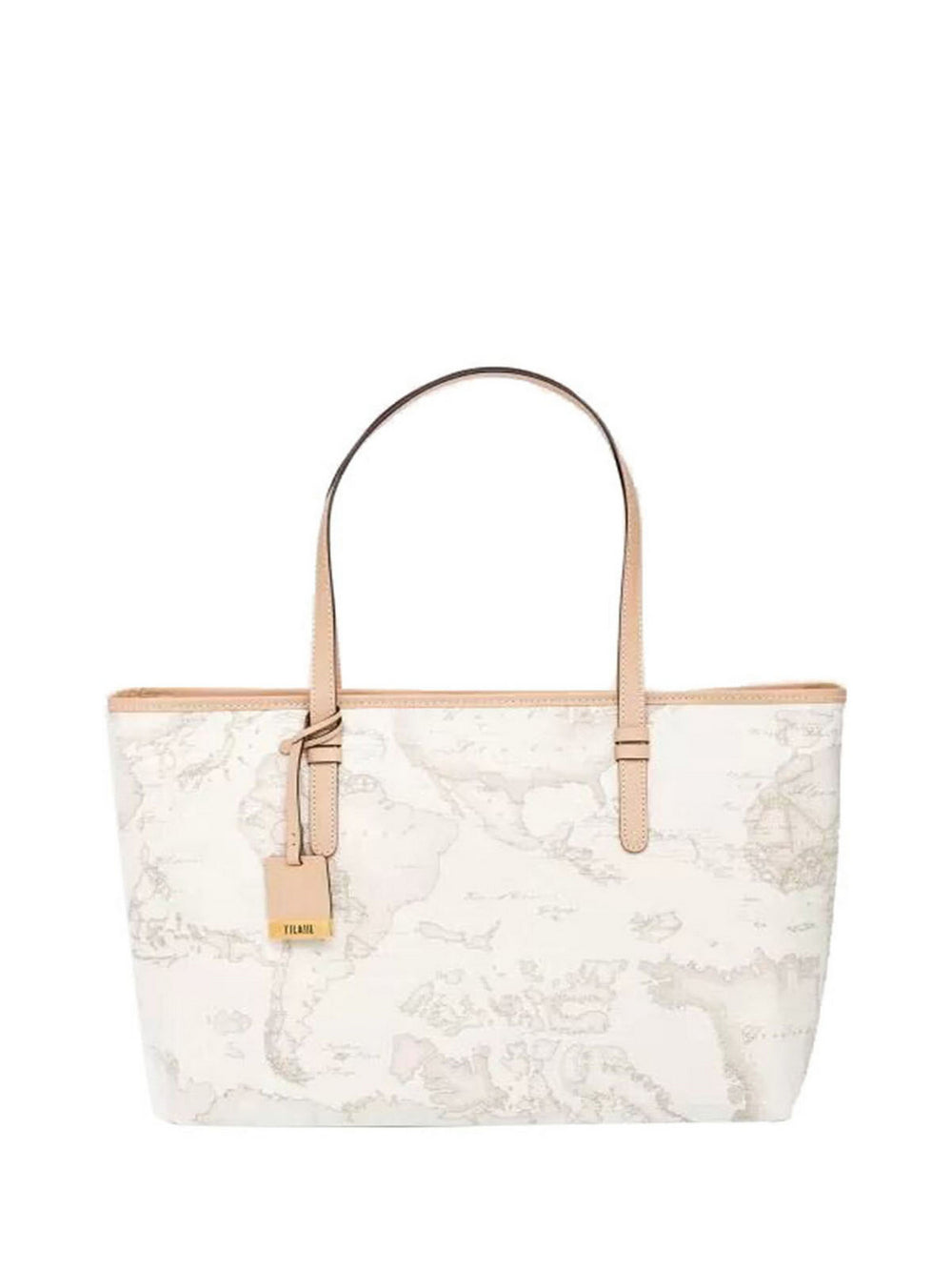 Alviero Martini Borsa Shopper Geo White Grande Bianco